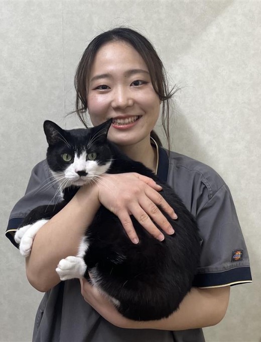 獣医師 富永寿々菜写真